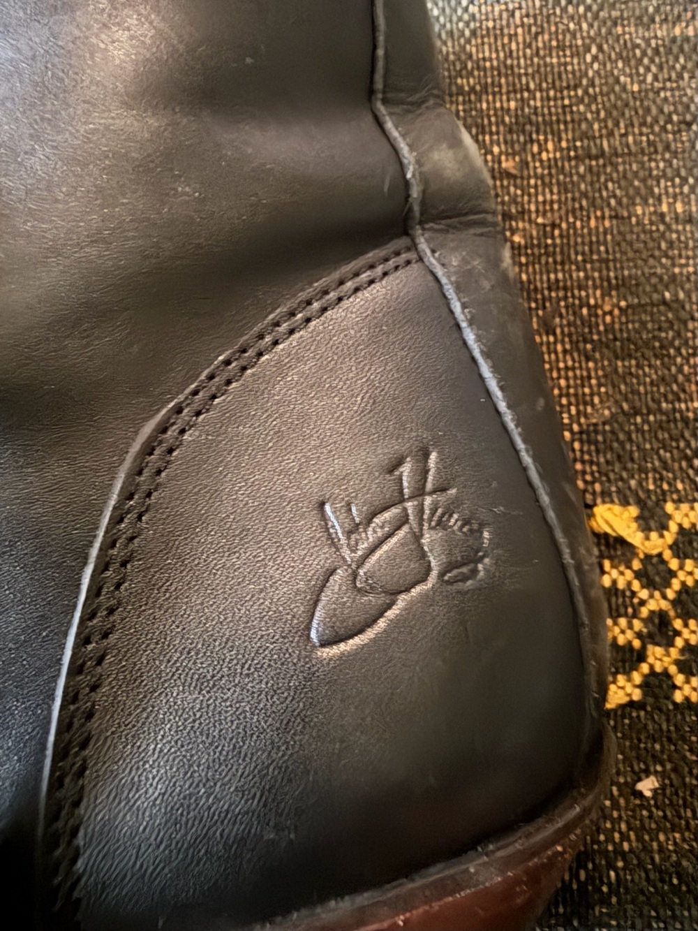 🔮Pre-loved John Fluevog Black Leather Simon lace-up ankle boots size 9 - Picture 9 of 15